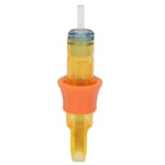 Cartridge Needles Anti Vibration Silicone Ring 0.35mm Sterilized Tattoo Needles