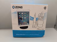 ZENS Wireless Portable Charging Dock 3000mAh Battery for Apple iPhones Ipad