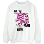 Sweat-shirt Disney  Alice In Wonderland All Mad Here