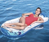 Bestway Coolerz Air Mattress Buzzer Vibes Inflatable Summer Swim Deck 160 CM