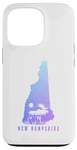 iPhone 13 Pro New Hampshire Moose State Map Pride Vintage Nature Lover Case