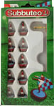 Subbuteo Football Team Set (Claret/ Blue)