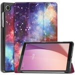 Lenovo Tab M8 (4th Gen) TB300    Designer Tri-Fold Case      Galaxy