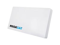 Megasat D2, 10,7 - 12,75 Ghz, 1100 - 2150 Mhz, 950 - 1950 Mhz, 33 Dbi, Horisontell/Vertikal Polarisering, Vit