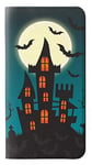 Halloween Festival Castle PU Leather Flip Case Cover For Samsung Galaxy A9 (2018), A9 Star Pro, A9s