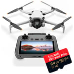 DJI Mini 4 Pro + DJI RC 2 + SanDisk Extreme Pro microSDXC A2 V30 64GB 200MB/s