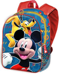 Sac À Dos 3D Mickey Mouse Et Pluto 13" X 11" (33Cm X 28Cm)