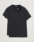 Levi's 2-Pack Crew Neck T-Shirt Black