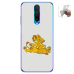 Coque Gel TPU pour Xiaomi Pocophone Little X2 Design Lions Dessins