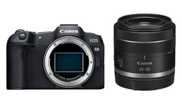 Canon EOS R8 Mirrorless Camera [ RF 24-50mm F4.5-6.3 IS STM Lens Kit ]