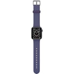 Otterbox Bracelet All Day pour Apple Watch Series 10/9/8/7/6/SE 2e gen/SE 1e gen/5/4-40mm/41mm/42mm, Bracelet de rechange en silicone doux au toucher durable pour Apple Watch, Violet foncé