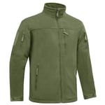 (CN xL (US L)-Green)Huomaa, että nimikkeemme alkavat värillä ja koolla. Jos tarvitset eri väriä tai kokoa, ilmoita haluamasi väri tai koko. Talvi Tactical Fleece Takki Miesten Vetoketjutaskut Takki Lämpölämmin Turvallisuus Täysi vetoketjullinen kalastusty