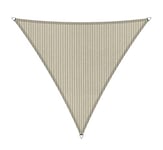 Shadow Comfort Ombre Voile écran Solaire perméable à l'eau HDPE auvent de Jardin pour Jardin extérieur Terrasse UV Bloc - Triangle 4x4x4m - Sable Sahara