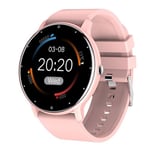 RUMOCOVO montre connectée de Sport pour hommes et femmes, avec moniteur d'activité physique, écran entièrement tactile, horloge, Bluetooth, étanche, pour Android et ios - J388