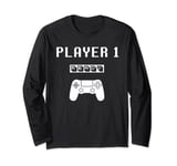 Player 1 Player 2 ready player 3 loading... pregnancy ps Long Sleeve T-Shirt