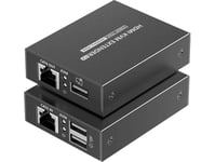 Premiumcord-Kabel Premiumcord Hdmi Kvm-Forlenger 4K En Full Hd 1080P For 70M Med Usb-Port