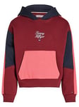 Tommy Hilfiger Girls Tommy Hilfiger Colour Block Hoodie - Multi, Multi, Size Age: 16 Years