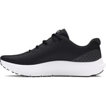 Under Armour UA W Charged Surge 4 Chaussures de sport pour femmes, baskets légères et respirantes, noir/gris anthracite/blanc