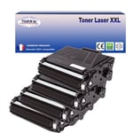 4 Toners compatibles avec Brother TN3480 pour Brother HL-L6300DW, L6300DWT, L6400DW, L6400DWT, L6400DWTSP, L6400DWTT, L6450DW - 8 000 pages - T3AZUR