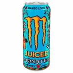 24 x Monster Mango Loco Energy Drink 500ml Cans Fitness Red Bull FREE DELIVERY