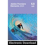 Adobe Premiere Elements 2024 - Windows -kuvankäsittelyohjelma, ESD - sähköinen lisenssi