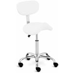 Siège chaise fauteuil selle de cheval 150 kg max blanc