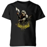 The Lord Of The Rings Gimli Kids' T-Shirt - Black - 5-6 ans - Noir