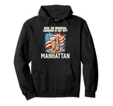 Beer The Universal Language in Any City Manhattan Pullover Hoodie