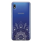 Babaco ERT GROUP mobile phone case for Samsung A10 original and officially Licensed pattern Mandalas 008 optimally adapted to the shape of the mobile phone, partially transparent