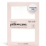 Kitsch Satin Pillowcase (Various Colours) - Ivory