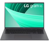 LG gram 16 16Z90R-G.AR55A1 16" Refurbished Laptop - Intel®Core i5, 512 GB SSD, Dark Grey (Very Good Condition), Silver/Grey