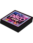 12 St Servetter 33x33 Cm - Disco Fever