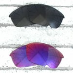 POLARIZED Anti Scratch Replacement Lens for-OAKLEY Flak Jacket Sunglasses-Colors