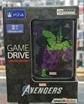 Seagate 2TB Game Drive for PS4 [ Marvel Avengers Hulk Limited Edition ] NEW