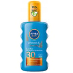 Sun Protect &amp; Brons spraybalsam aktiverande naturlig solbränna SPF30 200ml