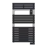 Radiateur sèche-serviettes asama ventilo anthracite 1500W - connecté - Sauter