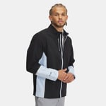 Veste de pluie extensible Under Armour Drive Pro pour homme Noir / Nimbus Bleu XXL