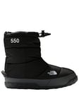 THE NORTH FACE Womens Nuptse Apres Bootie - Black, Black, Size 7, Women