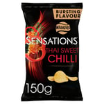 Sensations Thai Sweet Chilli Crisps 150g - Walkers Snacks - Potato Crisps