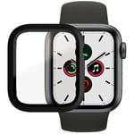 PanzerGlass Apple Watch Series 4/5/6/SE - 40mm - Black - Full Body, 3640 Skærmbeskyttelse