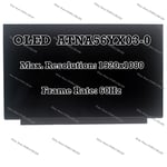 OLED 15.6" ATNA56YX03-0 ASUS M3500 M6500 K3500 X1505 K513E IPS LCD Screen Panel