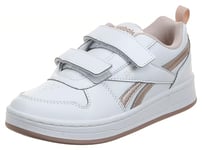 Reebok Royal Prime 2.0 2V Basket, White/Sedona Rose F23-R/Gold Met, 32 EU