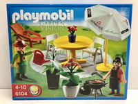 Playmobil 6104 Promo Lechuza Garden Vision Weber Jardin Avec Barbecue NEUF RARE