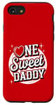 Coque pour iPhone SE (2020) / 7 / 8 One Sweet Daddy Funny Dad Love Heart pour la Saint-Valentin