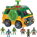 Ninja Turtles Mutation Station Van Ninja Turtles figurer lekset bil 84386