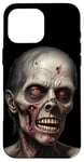 Coque pour iPhone 16 Pro Max Zombie horreur costume Halloween sanglant effrayant