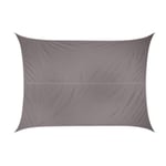 Voile d'ombrage rectangulaire Curacao Taupe - Taupe - Hespéride