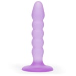 Lovehoney Ribbed Anal Dildo Sex Toy - Flexible 5.5 Inches Prostate Massager