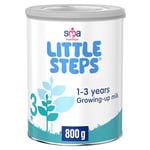 Little Steps by SMA Growing up Baby Milk, 1-3 years, Powder Formula 800 g ( Pack of 6)