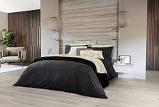 Nalu Nicole Scherzinger Kalama Housse de Couette Jacquard Noir